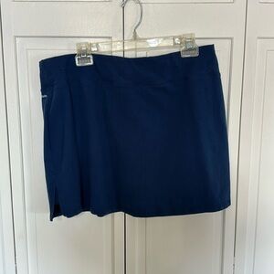 Navy blue skort